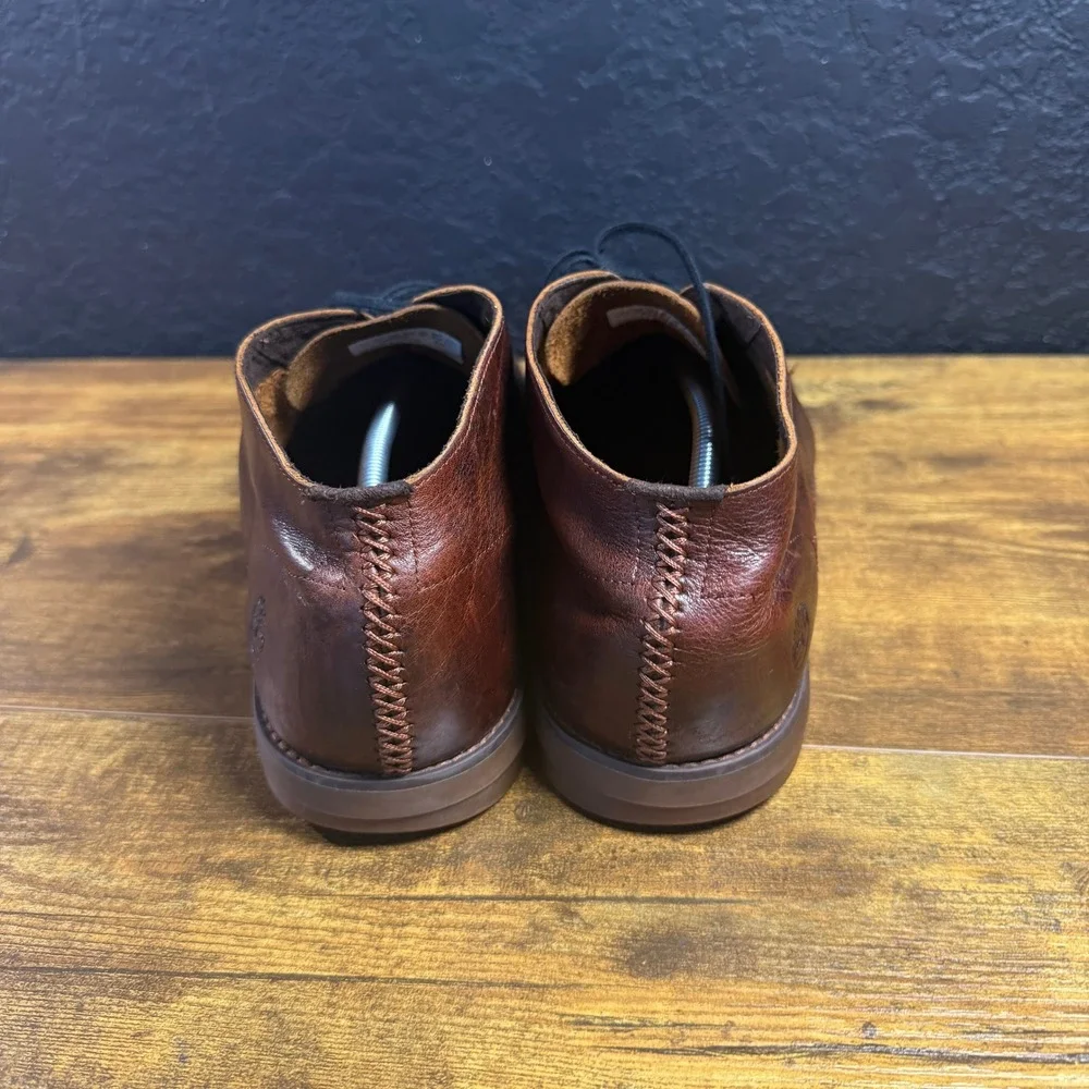 Timberland Yorkdale Chukka A22GK Brown Leather Boots Mens 13
